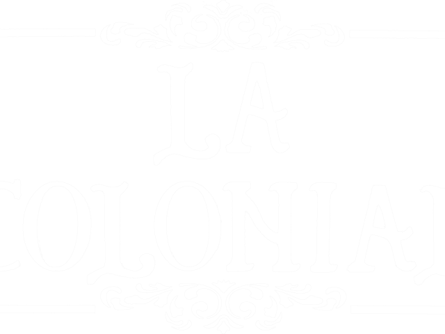 la colonial logo blanco